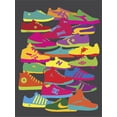 thumbnail image 2 of Art.com Sneakers Stretched Canvas Print Wall Art by Yoni Alter, 12" x 16", 2 of 4