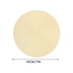 thumbnail image 3 of Woven Table Mat | Round Coffee Dining Placemat – Oil-Proof Waterproof Heat-Resistant Pad | Stylish Elegant Yarn Ramie Design | Easy Clean | 18cm | Set of 3 | for Home Restaurant Desk, 3 of 6