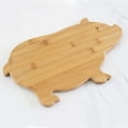 thumbnail image 4 of Totally Bamboo Pig Shaped Bamboo Serving and Cutting Board, 15-5/8" x 9-1/2", 4 of 8