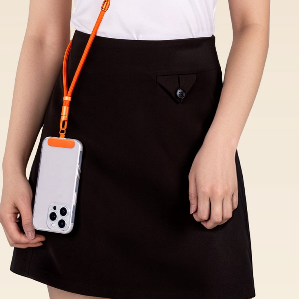 Universal Mobile Phone Strap Neck Wrist Carry Detachable Clip Phone Lanyard
