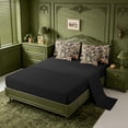 thumbnail image 3 of meiyoeat Camouflage Duck Monogram A 7-Piece Twin Bedding For Boys,Hunting Themed Initial Bedding Comforter Set,Black Reversible, 3 of 7
