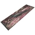 thumbnail image 5 of Wobogo Peony Crow Bedside Long Rug Delicate and Soft Modern Indoor Area Decor Non Slip Carpet for Bed Room Corridor Entrance Balcony, 5 of 8