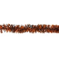 thumbnail image 2 of Mixed Tinsel Halloween Garland - 50' - Orange and Black - Unlit, 2 of 3