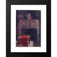 thumbnail image 2 of Edwin Foley 18x24 Black Modern Framed Museum Art Print Titled - Carved Oak Sciler-Louis Xii. in the Museum Cluny, Paris. (1910 - 1911), 2 of 5