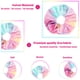 thumbnail image 2 of Scrunchies para niñas, 12 piezas de coleteros teñidos con lazo para el cabello, soporte para cola de caballo arcoíris suave, lindas bandas elásticas para el cabello de colores caramelo para adolescen Namotu CDWJ299, 2 of 7