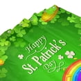 thumbnail image 5 of JOOCAR Happy St. Patrick's Day Shower Curtain, Clover Leaf and Gold Coin, Polyester Fabric Bath Curtains with Hooks 72W X 72L Inches, 5 of 6