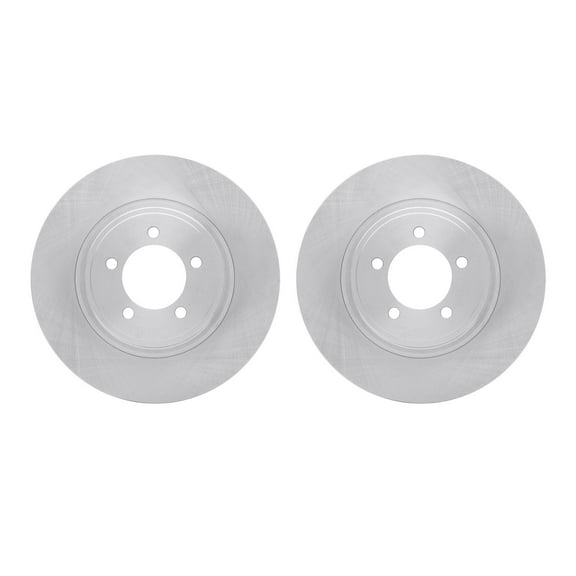 Dynamic Friction Company Front Brake Rotors 6002-55007