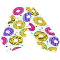 thumbnail image 2 of SKYSONIC Rectangle Cloth Table Runner Glazed Doughnut Table Cover 13x70in for Wedding Birthday Holiday, 2 of 5
