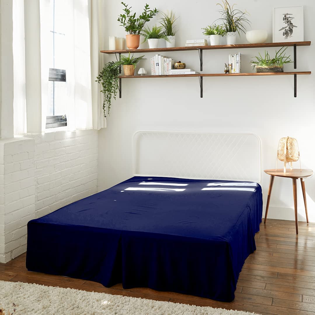 Wyndon Queen Bed Skirt Beautiful Bamboo Bedskirt Pleated and