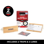 Eliminator Pantry Moth Traps, Pheromone Moth Traps, 2 Pack