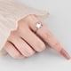 thumbnail image 4 of Anillos para mujer, regalos para mujer, anillo giratorio de estrella para mujer, apertura ajustable, anillo ajustable para dedo y estrella., 4 of 5