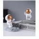 thumbnail image 3 of Resin creative astronaut astronaut mobile phone holder iPad mobile phone holder squat, 3 of 4