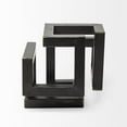 thumbnail image 5 of Petite Black Metal Geometric Sculpture, 5 of 9