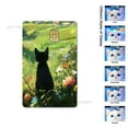 thumbnail image 1 of Cute Black Cat Cartoon PVC Film Skin Sticker for Debit Card Credit Bank Card Sticker Shining Rainbow Stars Love Card Sticker, 1 of 6