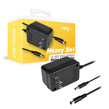 TTX Tech Universal 3 in 1 AC Adapter for NES/SNES/Genesis price history on PriceWatchPro