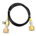 thumbnail image 2 of O2 Tank Refill Station Charging Adaptor Transfer with 1.5M 5Ft Hose W21.8-14 to W21.8-14(DIN 477), 2 of 7