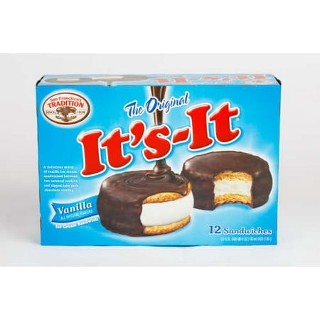 It S It Ice Cream Its It Ice Cream Sandwiches 12 Ea Walmart Com