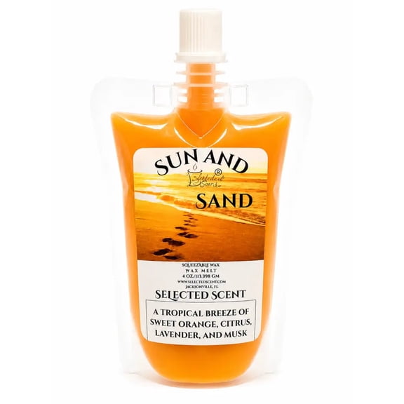 Sun and Sand Squeezable Wax Melt (4Ounces)