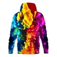 thumbnail image 5 of IWRICH 3D Printed Plus Size Hoodies for Men Oversize Baggy Hooded Sweatshirts Long Sleeve Pullover Tops with Pocket Multicolour XXL, 5 of 5