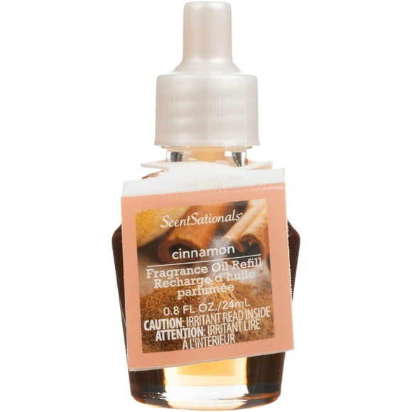ScentSationals Scent Charm Oil - Cinnamon, 0.8 Fl oz, 24 mL Refill