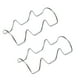 thumbnail image 1 of unbranded 2Ud Taco Holder De Acero Inoxidable Plateado Para Tacos Burritos Hot Dogs Reuniones Y Fiestas, 1 of 8