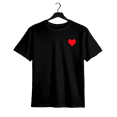 thumbnail image 1 of [100% Cotton]I Love My Boyfriend I Heart My Boyfriend BF T-Shirt Lovers Gift Black Casual Crew Neck Cotton Tee Girlfriend Clothes, 1 of 6