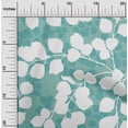 thumbnail image 2 of oneOone Polyester Spandex Turquoise Blue Fabric Asian Sewing Material Print Fabric By The Yard 56 Inch Wide, 2 of 4