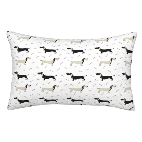 Kdxio Cotton Pillow Cases Pillowcases,Soft and Breathable Bedroom Pillow Cases-Dachshund Dog