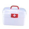 thumbnail image 1 of Multi Purpose Family First Aid Medical Box Container Removable Tray Bin Portable L, 1 of 8
