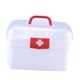 thumbnail image 1 of Caja de almacenamiento de botiquín de primeros auxilios con bandeja extraíble multicapa para el hogar L, 1 of 8