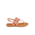 thumbnail image 2 of Nature Breeze Tribal Women's T-strap Flat Sandals in Pink, 2 of 3