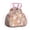 Shih Tzu Dog, variant on Yorkie with Flowers Drawstring Lunch Bag Women - Drawstring Lunch Bag Insulated for Work Office - Stain-Resistant Large Lunchbags for Women with Multi-Pockets