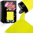 thumbnail image 1 of Polvo de glitter Estanoite 210 g amarillo neón ultrafino, 1 of 7