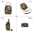 thumbnail image 3 of joogoo Women Retro Vintage Flower Chain Crossbody Bags Shoulder Handbag Phone Purse, 3 of 5