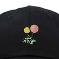 thumbnail image 2 of Dalix Soaring Frog Embroidered Womens Cotton Dad Hat Baseball Cap Adjustable in Black, 2 of 5