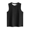 thumbnail image 4 of aidice Cotton Tanks for Women Sleeveless Crew Neck Breathable Loose Basic Tanks Summer Trendy Women's Tops, 4 of 4