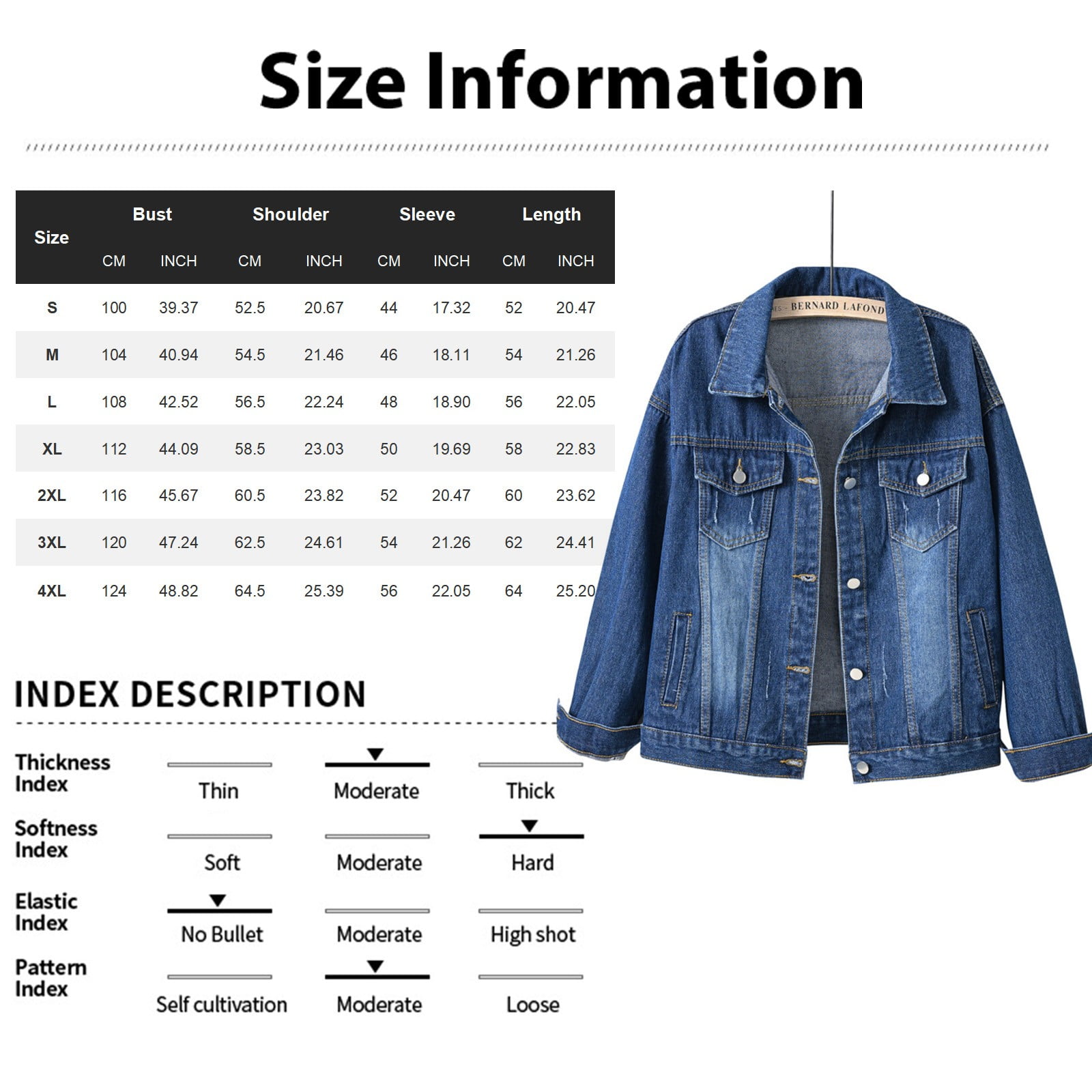JULMCOMO 2024 Womens Black Denim Jacket Fall Lightweight JULMCOMO 2024 Womens Black Denim Jacket Fall Lightweight