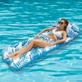 thumbnail image 5 of Inflatable Pool Float Lounge, 2Pack Pool Floaties Rafts for Adults Floating Pool Lounger Sun Tanning Floats Cool Water Floaty for Swimming Pool Lake Float Beach Pool Party Toys, 5 of 9