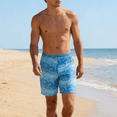 thumbnail image 4 of Men's 2-in-1 Swim Trunks with Compression Liner Quick Dry Board Shorts 5.5" Inseam Breathable Beach Shorts with Zipper Pockets Summer Swimming Bathing Suit for Surfing Pool Vacation Available S-XL, 4 of 8