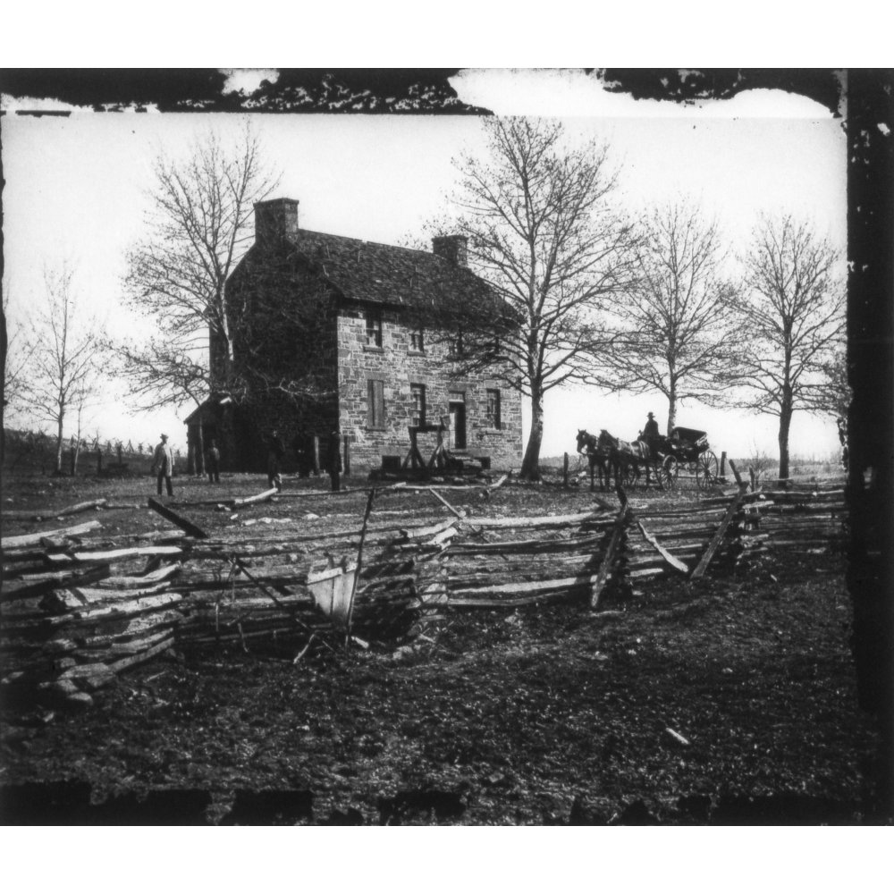Civil War Bull Run 1861 NMatthews Or The Stone House At Bull Run