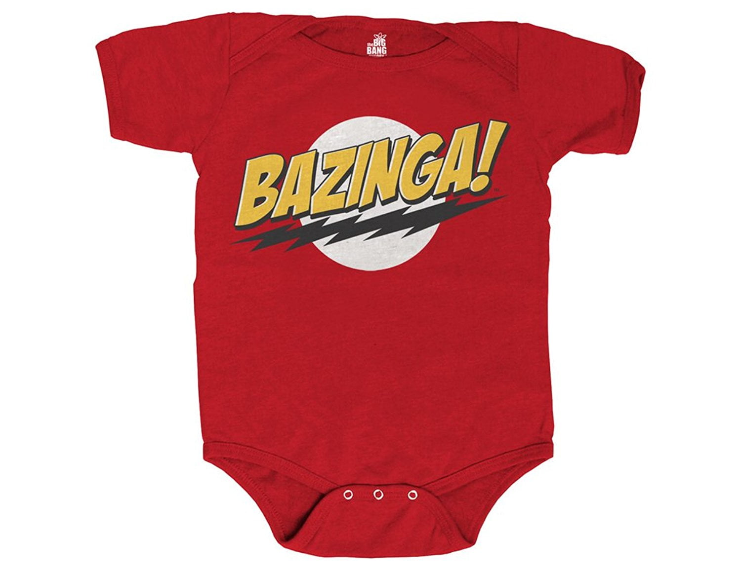 Great Shower Gift Funny Shower Gift Romper Big Bang Theory BAZNGA Logo Onesie 