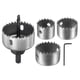 thumbnail image 3 of Bi-Metal Orificio Sierra Juego, 1-1/4" (32mm) 1-1/2" (38mm) HSS (Alta Velocidad Acero) Orificio Cortador Taladro para Metal Madera Plástico PVC Tablero Gris 4 Piezas, 3 of 6