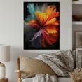thumbnail image 2 of Designart "Of Colorlessness Rainbow Shades painting" Abstract Print on Natural Pine Wood, 2 of 5