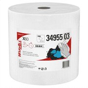 Wypall X60 Reusable Cloths (34955), White, Jumbo Roll, 1100 Sheets per Roll, 1 Roll per Case