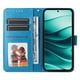 thumbnail image 4 of Funda tipo cartera GANGXUN para Vivo Y29 4G , diseño girasol, cuero PU, soporte, cierre magnético, tarjetero, 4 of 5