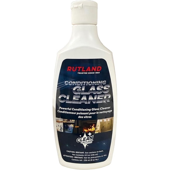 RUTLAND PRODUCTS Hearth and Grill Conditioning Glass Cleaner, 8 Fluid Ounce