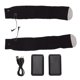 thumbnail image 3 of Calcetines eléctricos calentados de algodón puro 3 modos de ajuste USB recargable hombres mujeres calcetines con batería para invierno, 3 of 14