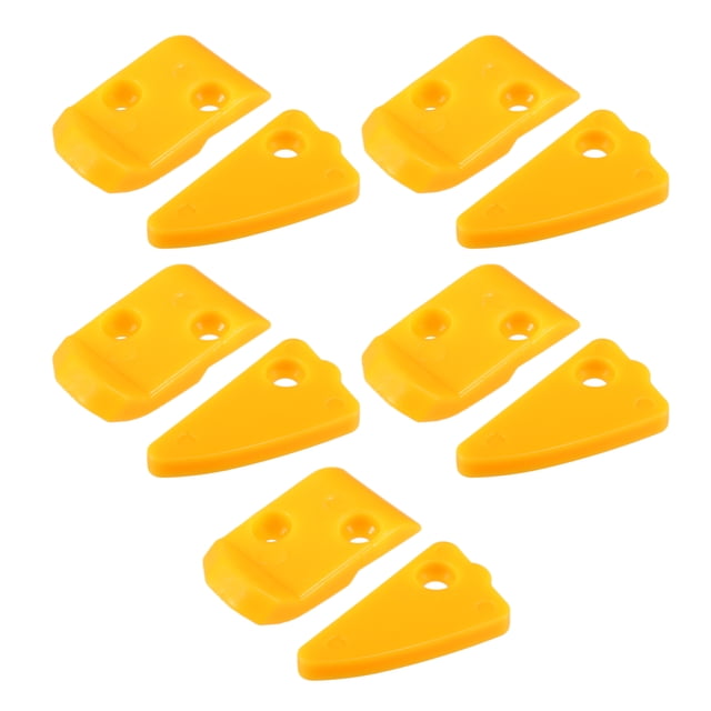 Conjunto de 5 insertos para cambiador de neumáticos de motocicleta Unique Bargains para montar y desmontar, reparación de neumáticos 1.89"x1.02"x0.39"