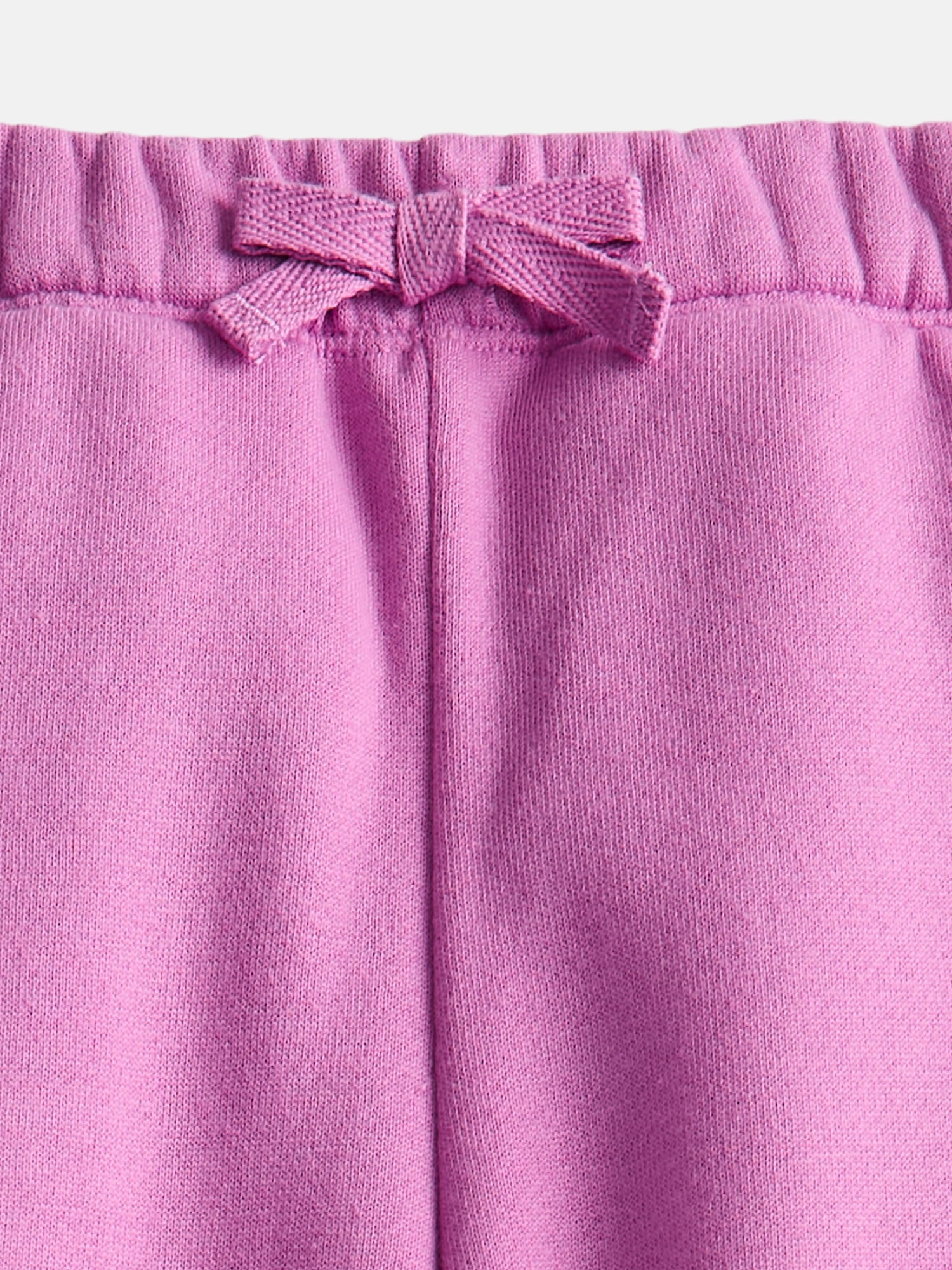 Wonder Nation Toddler Girls Fleece Cargo Jogger Sweatpants, Sizes 12M-5T