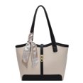 thumbnail image 1 of Bolso Mano Mujer PU Patchwork Cierre Con Cinta Fiesta, 1 of 8